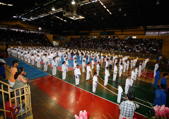 Espectacular exhibición de Taekwondo
