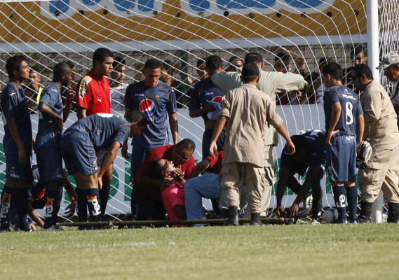 Imágenes del momento angustioso que vivió Kerpo de León.