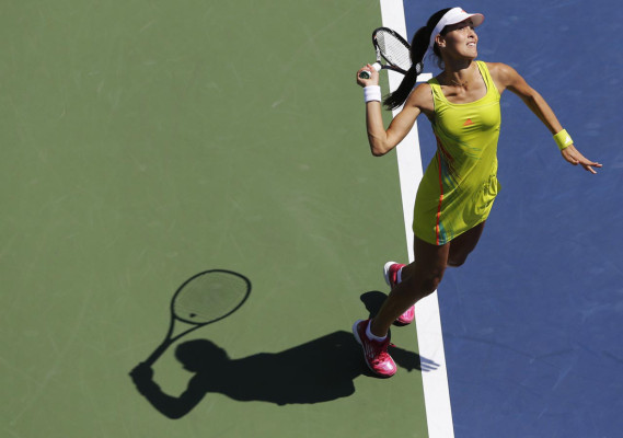 Imágenes del Abierto de Estados Unidos.