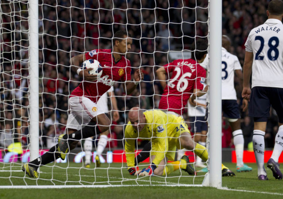 Manchester United y Tottenham en imágenes.