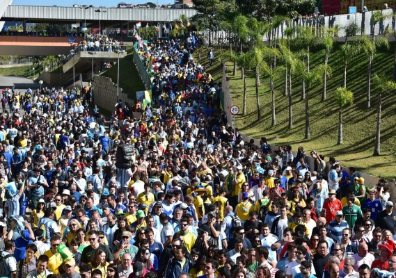 Las mejores imágenes en el Arena Corinthians
