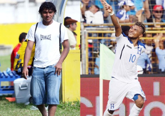 FOTOS: El increíble antes y después de las figuras del fútbol hondureño