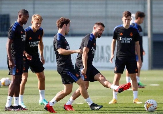 Así fue el primer entrenamiento de Alaba en el Real Madrid: Su mejor amigo y risas con Ancelotti