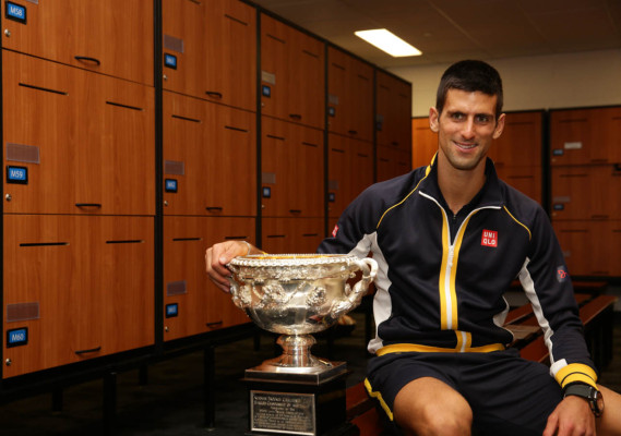Novak Djokovic, campeón en Australia.