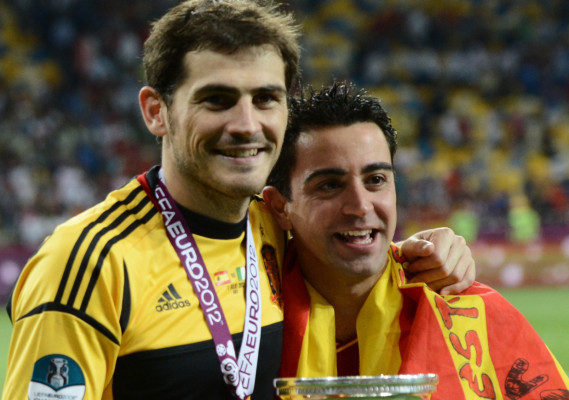 La celebración de España, campeón de Europa