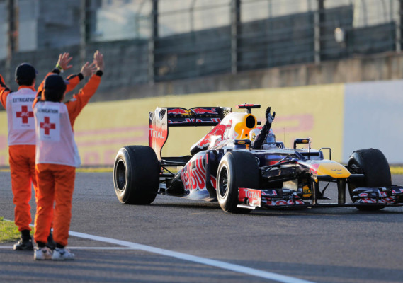 Sebastian Vettel arrasa en el Gran Premio de Japón