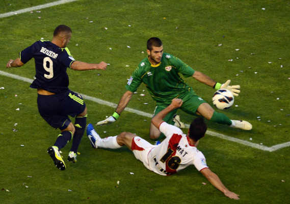 Rayo Vallecano y Real Madrid en imágenes