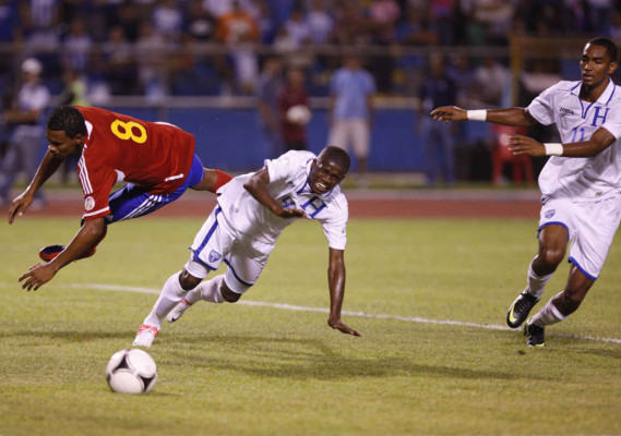 Las mejores imágenes de Honduras vs Cuba.