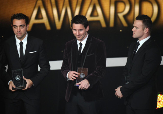 Las mejores imágenes de la gala del Balón de Oro 2011.