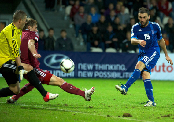 Las mejores imágenes eliminatorias europeas para Brasil 2014