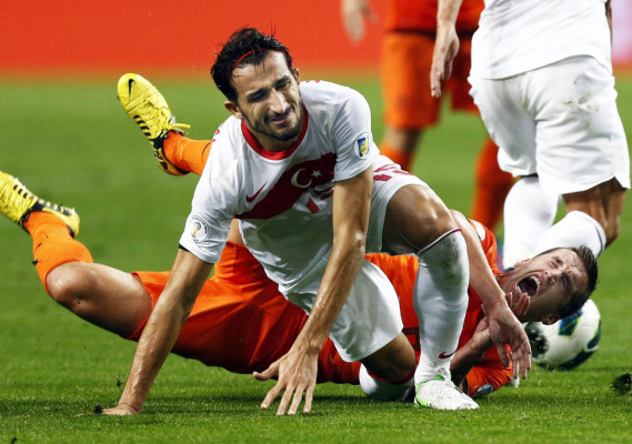 Las mejores imágenes eliminatorias europeas para Brasil 2014