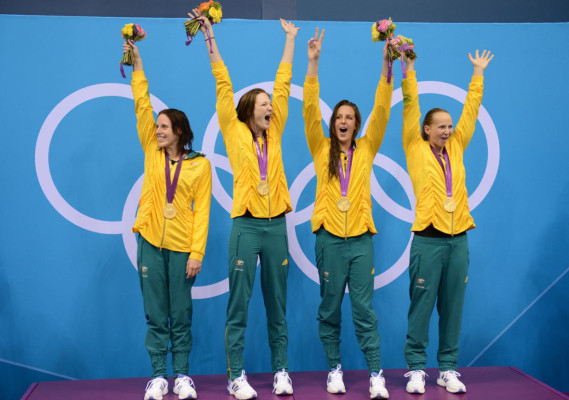 Las primeras medallas de oro en Londres.