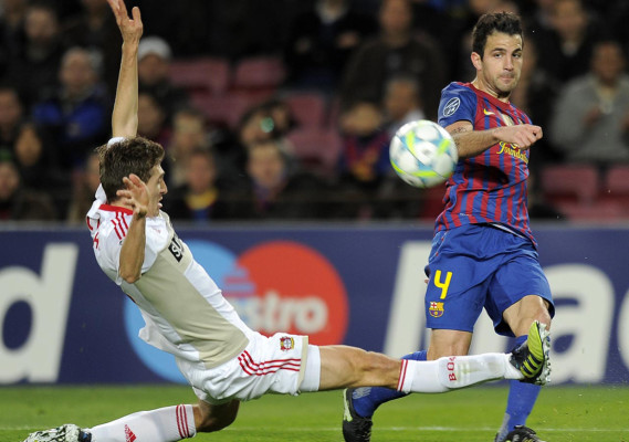 El Barça se ha dado un auténtico festín ante el Bayer Leverkusen.