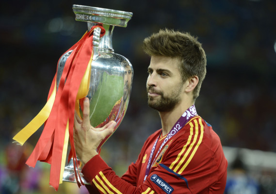 La celebración de España, campeón de Europa