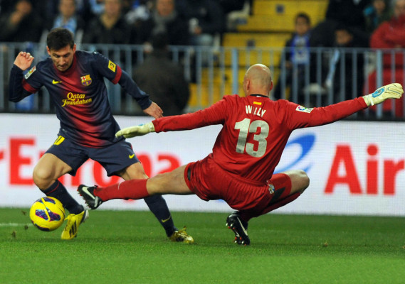 El Barça bate récords de excelencia con su triunfo en La Rosaleda.