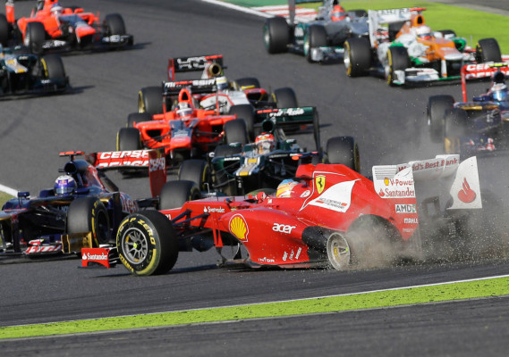 Sebastian Vettel arrasa en el Gran Premio de Japón