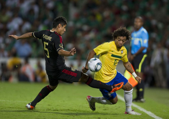 México 1-2 Brasil... Adiós invicto