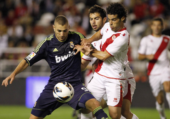 Rayo Vallecano y Real Madrid en imágenes