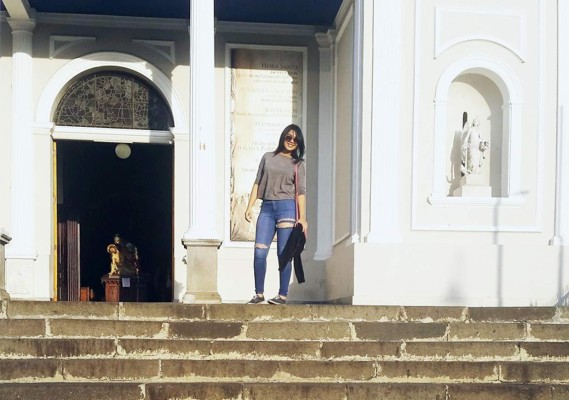 Gaby Perdomo, la guapa seguidora del Real Madrid y fanática de Sergio Ramos