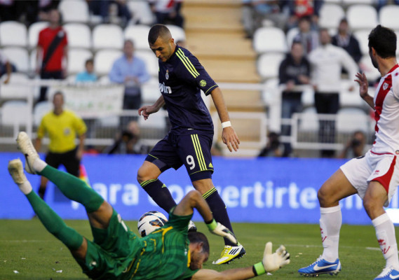 Rayo Vallecano y Real Madrid en imágenes