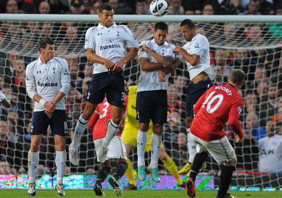 Manchester United y Tottenham en imágenes.