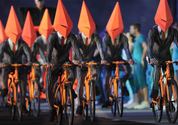 Música y color protagonizaron clausura de los Juegos Olímpicos Londres 2012.