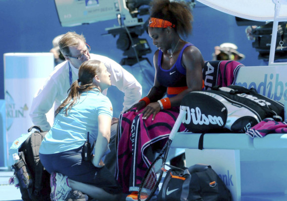 Stephens tumba a Serena.
