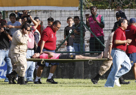 Imágenes del momento angustioso que vivió Kerpo de León.