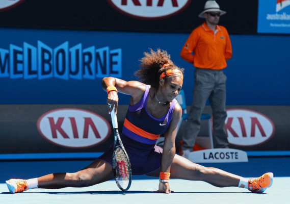 Stephens tumba a Serena.