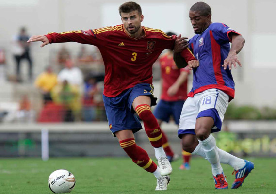 Toda la jornada de amistosos internacionales.