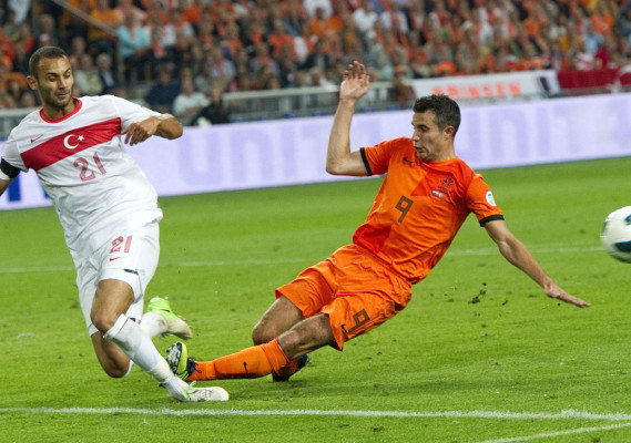 Las mejores imágenes eliminatorias europeas para Brasil 2014