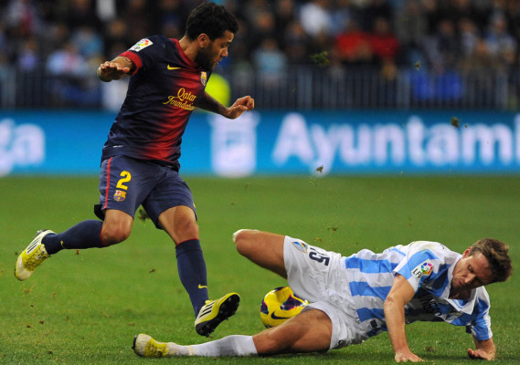 El Barça bate récords de excelencia con su triunfo en La Rosaleda.