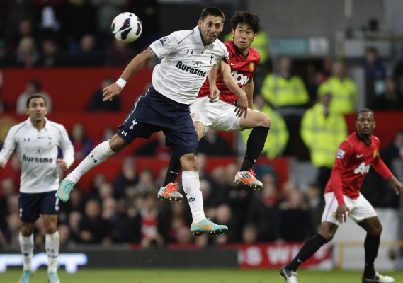 Manchester United y Tottenham en imágenes.