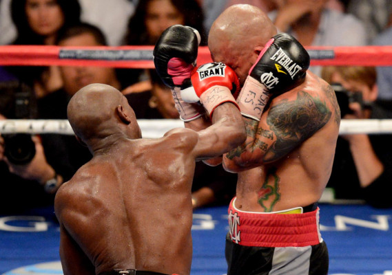 Mayweather vs Cotto, en imágenes