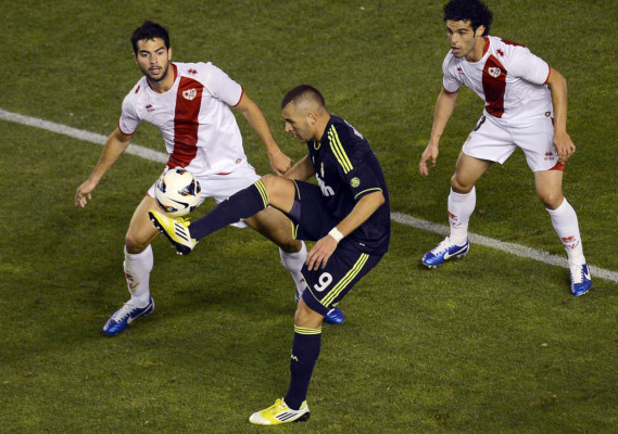 Rayo Vallecano y Real Madrid en imágenes