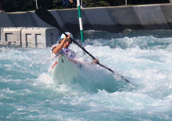 Piragüismo en eslalon