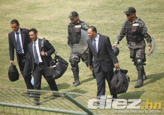 Ambiente en la última jornada de la liga Nacional de Honduras