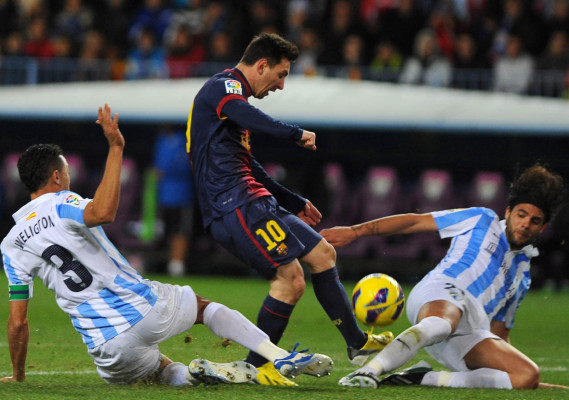 El Barça bate récords de excelencia con su triunfo en La Rosaleda.