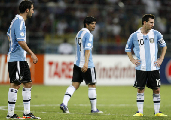 Las mejores imágenes de la eliminatoria Sudamericana.