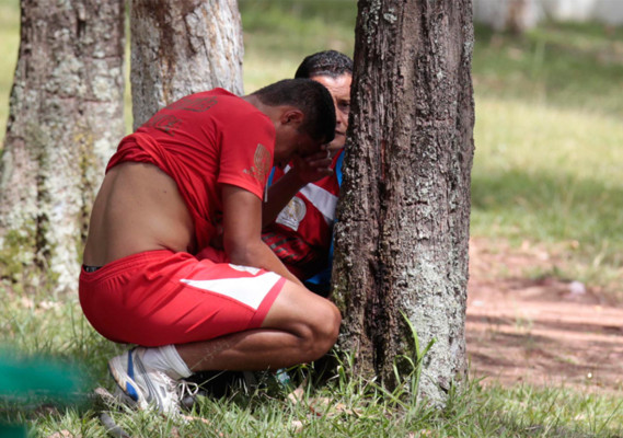 Sufrimiento en el entrenamiento de Olimpia