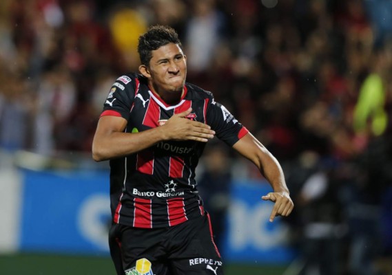 Los goleadores del torneo de fútbol de Costa Rica