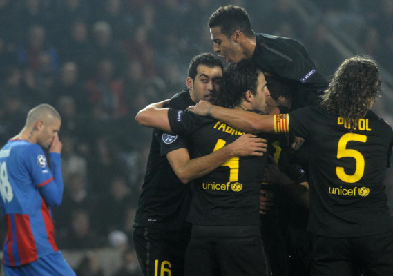 Jornada de Champions League fase de grupos.