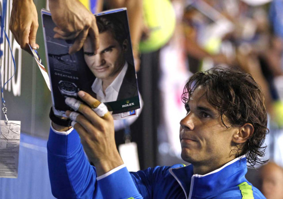 Nadal y Federer se verán de nuevo las caras en semifinales de Australia.