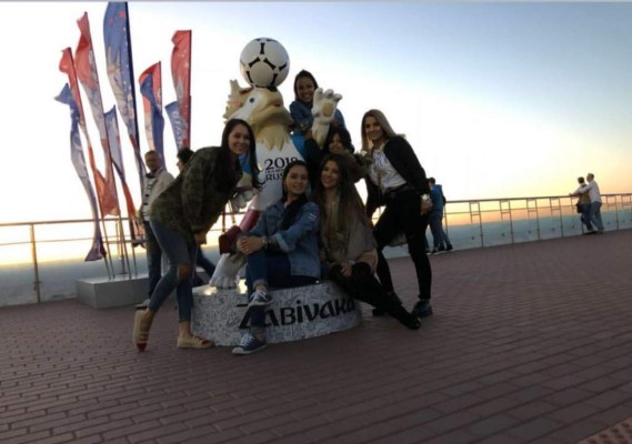 Andrea Salas celebró su cumpleaños junto a Keylor Navas en pleno mundial