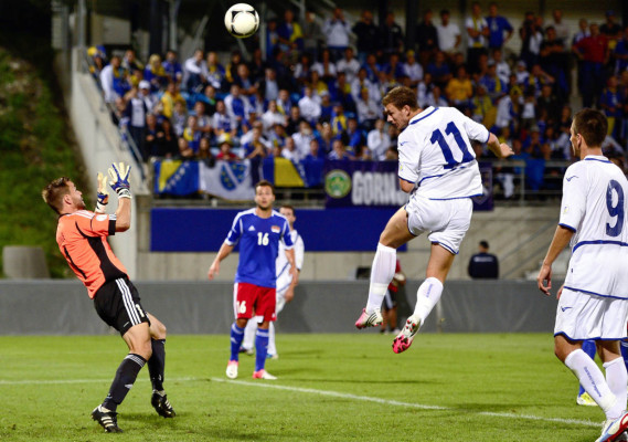 Las mejores imágenes eliminatorias europeas para Brasil 2014