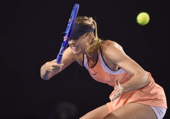 Sharapova luchó con todo para sumar su victoria 600 en su carrera