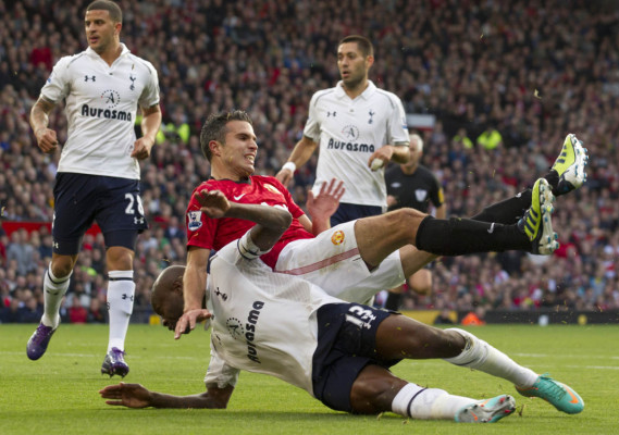 Manchester United y Tottenham en imágenes.