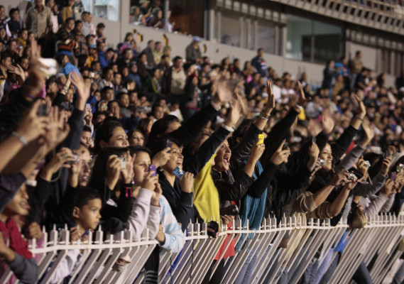 Imágenes de David Beckham en el Nacional.