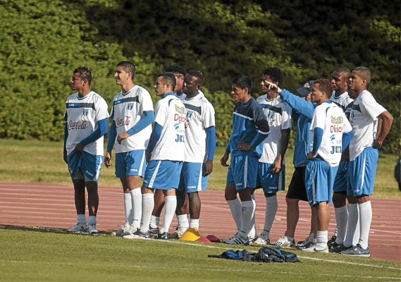 Seleccion SUB-23 entrenemientos .