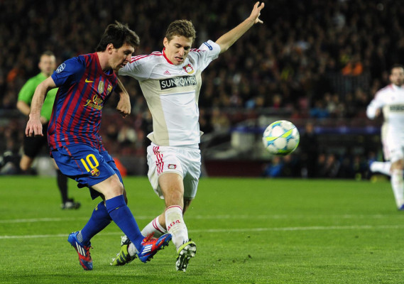 El Barça se ha dado un auténtico festín ante el Bayer Leverkusen.